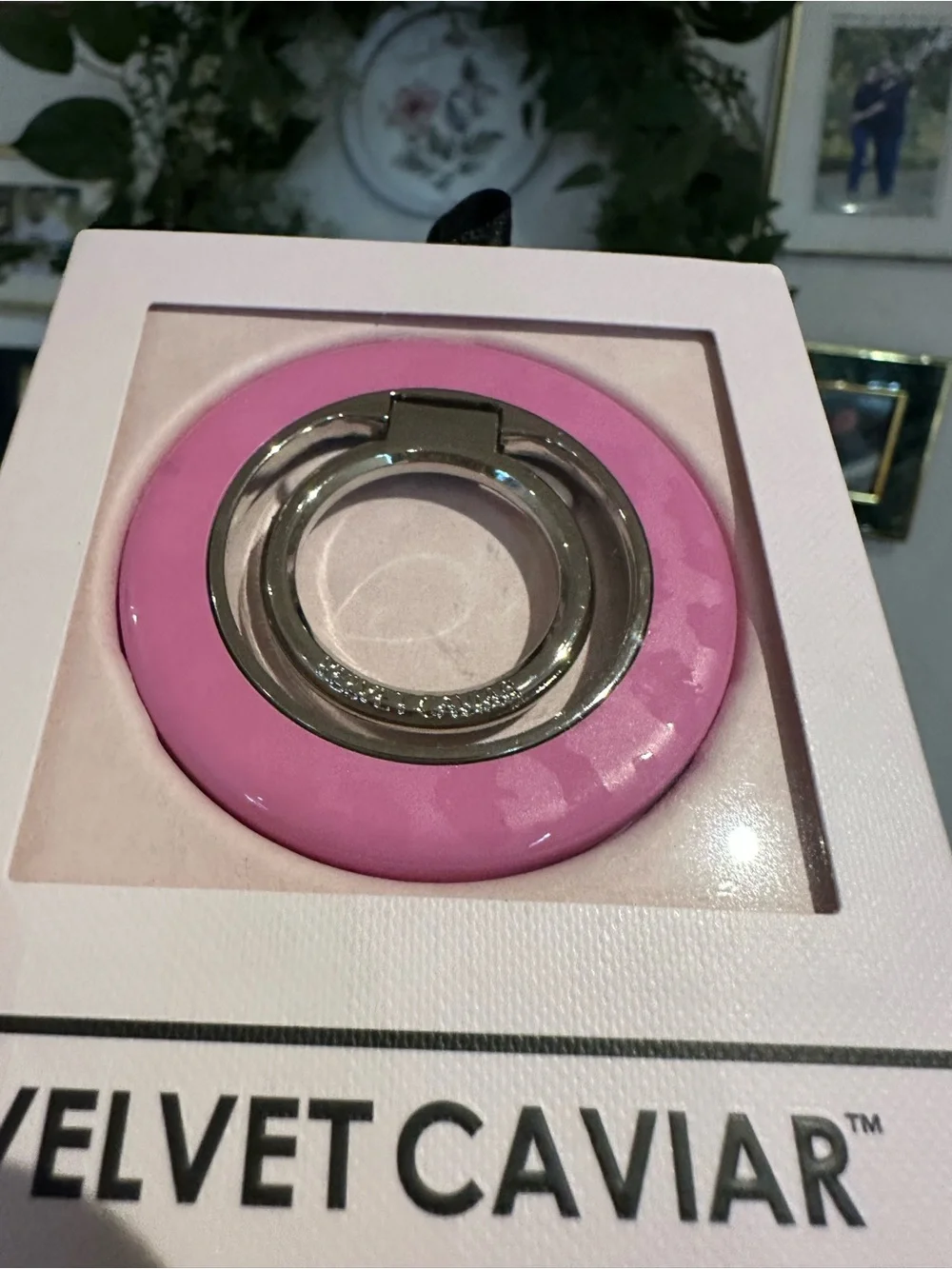 Velvet Caviar Pink MagSafe Phone Grip & Stand Ring